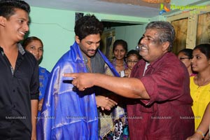 Allu Arjun at Ram Charan Birthday Programmes