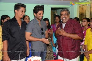 Allu Arjun at Ram Charan Birthday Programmes