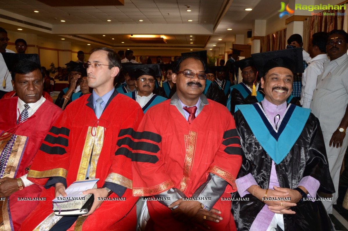 Naresh receives Doctorate from US University