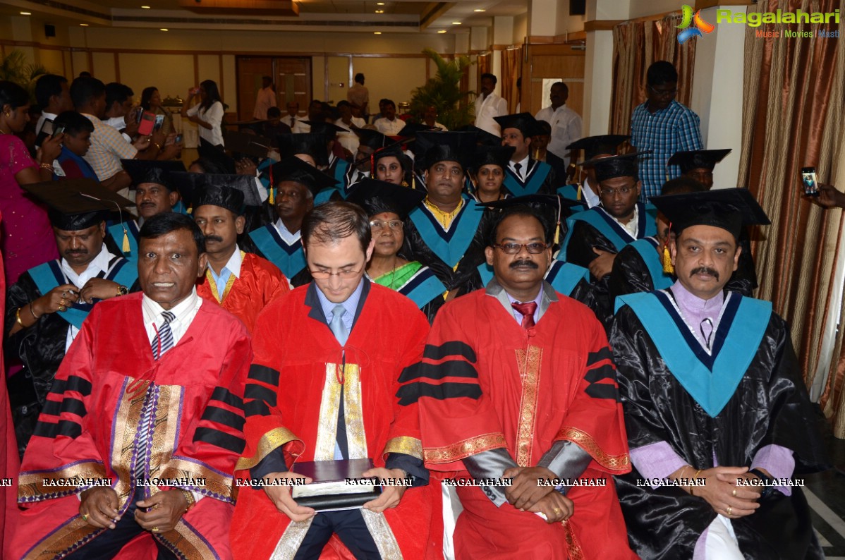 Naresh receives Doctorate from US University