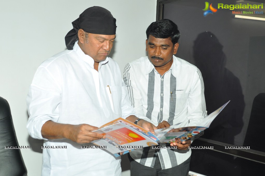 MAA President Dr Rajendra Prasad launches Prajadiary Magazine Brochure