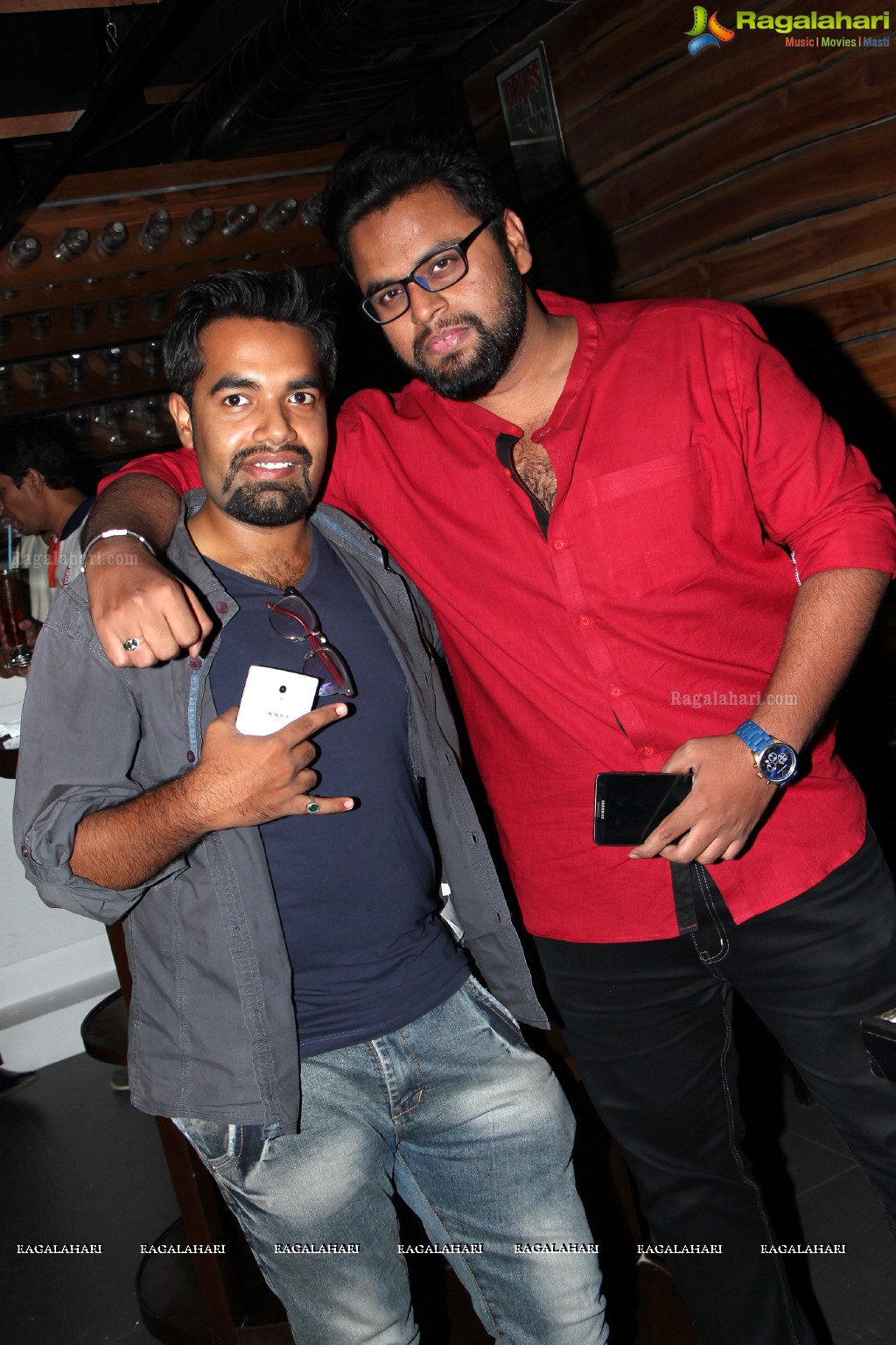 100 Days Celebration of Pankaj Gupta Party at Liquids, Hyderabad