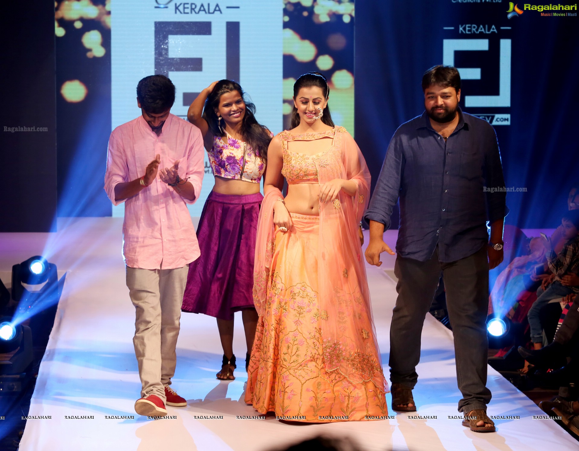 Kerala Fashion League 2016 by Designer Sashi Vangapalli of Mugdha Art Studio