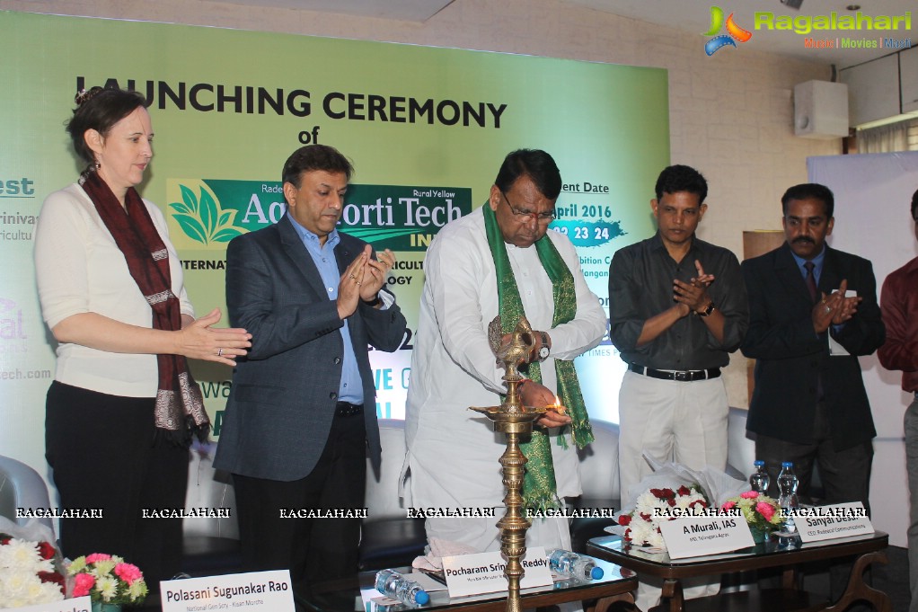 AgriHori Show 2016 Curtain Raiser Launch, Hyderabad