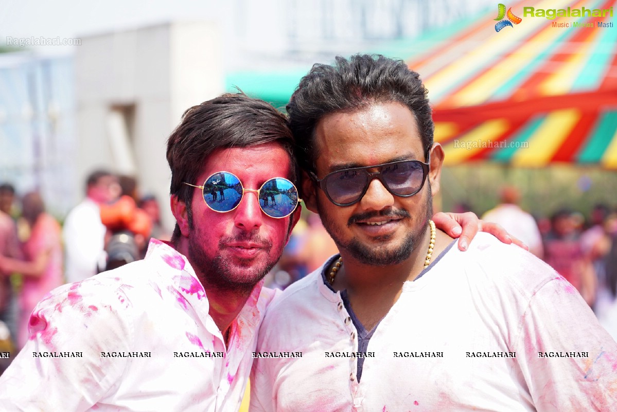 Bang Bang Holi Fest 2016 at Novotel, Hyderabad