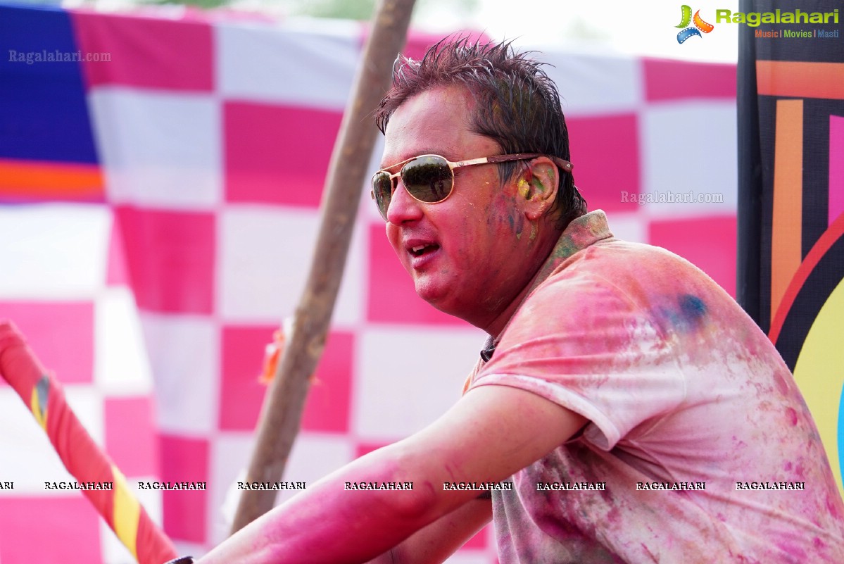 Bang Bang Holi Fest 2016 at Novotel, Hyderabad