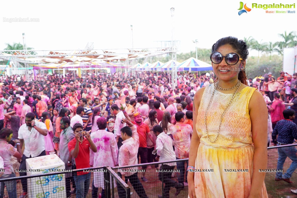 Bang Bang Holi Fest 2016 at Novotel, Hyderabad