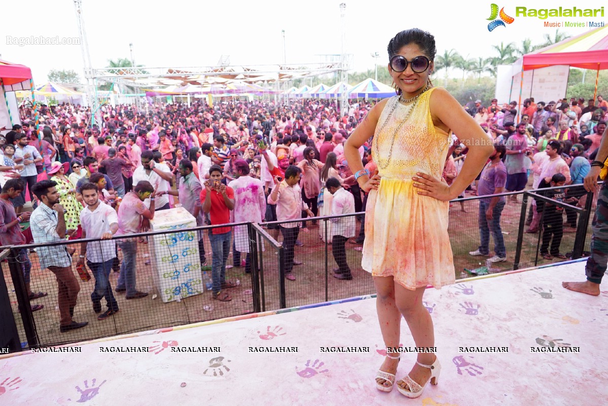 Bang Bang Holi Fest 2016 at Novotel, Hyderabad