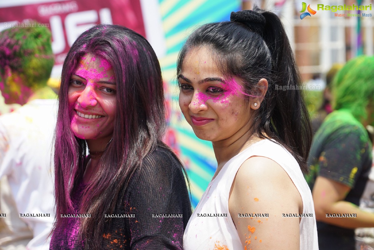 Bang Bang Holi Fest 2016 at Novotel, Hyderabad