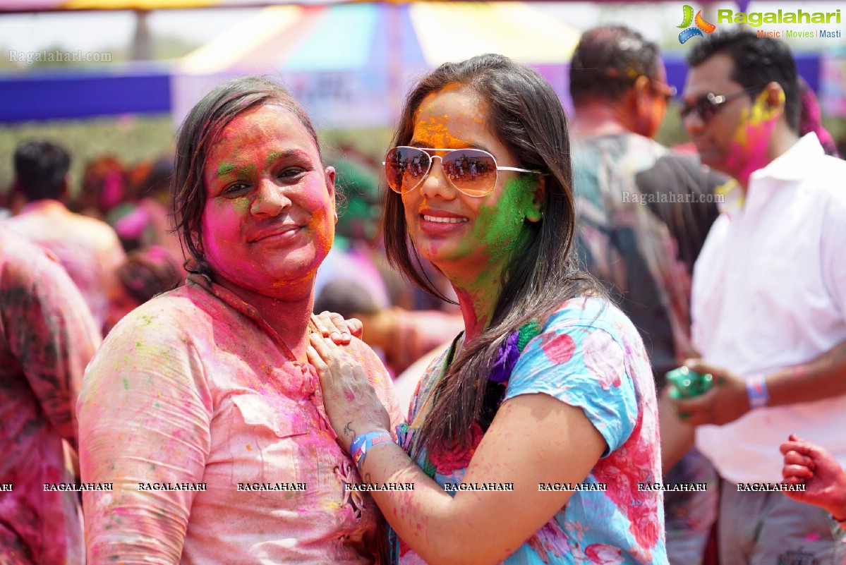 Bang Bang Holi Fest 2016 at Novotel, Hyderabad