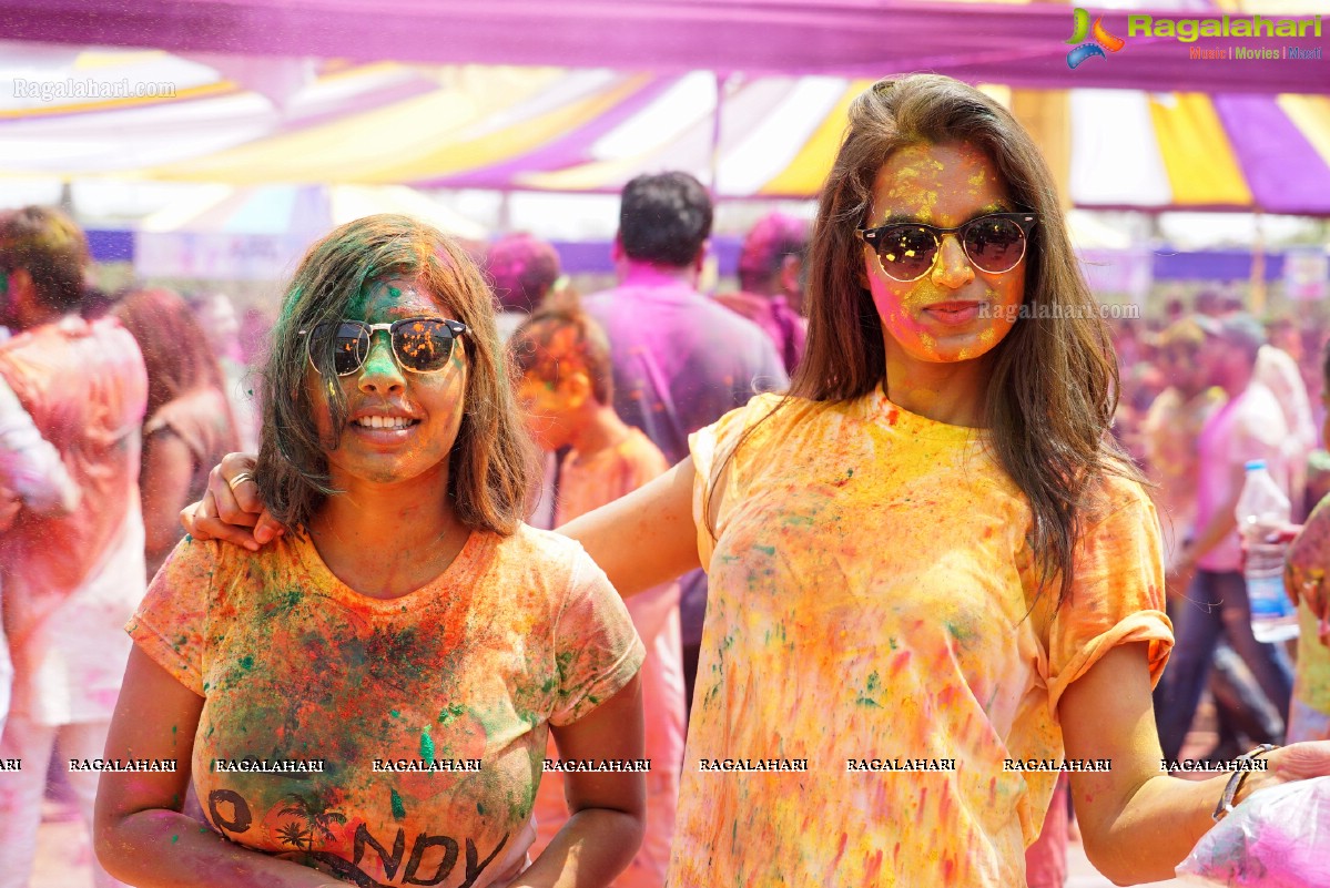 Bang Bang Holi Fest 2016 at Novotel, Hyderabad