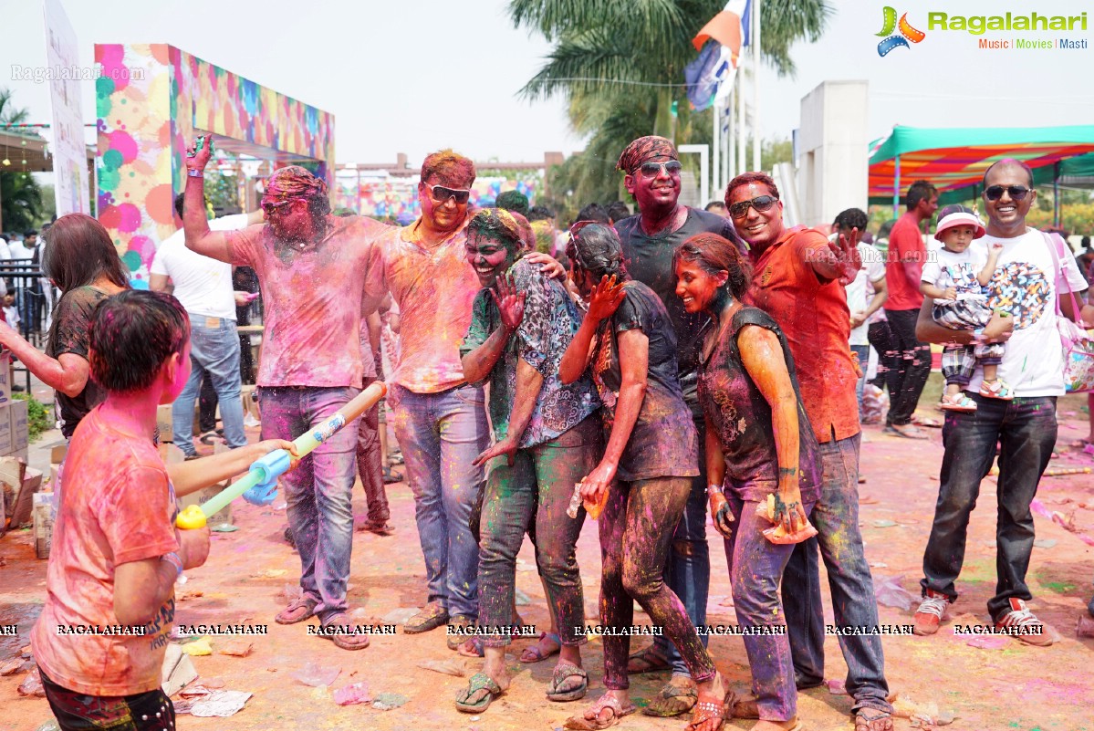 Bang Bang Holi Fest 2016 at Novotel, Hyderabad