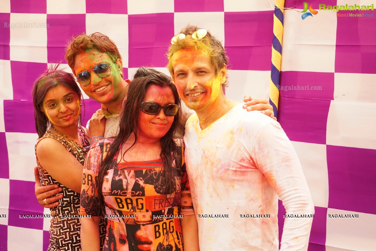 Bang Bang Holi Fest 2016 at Novotel, Hyderabad