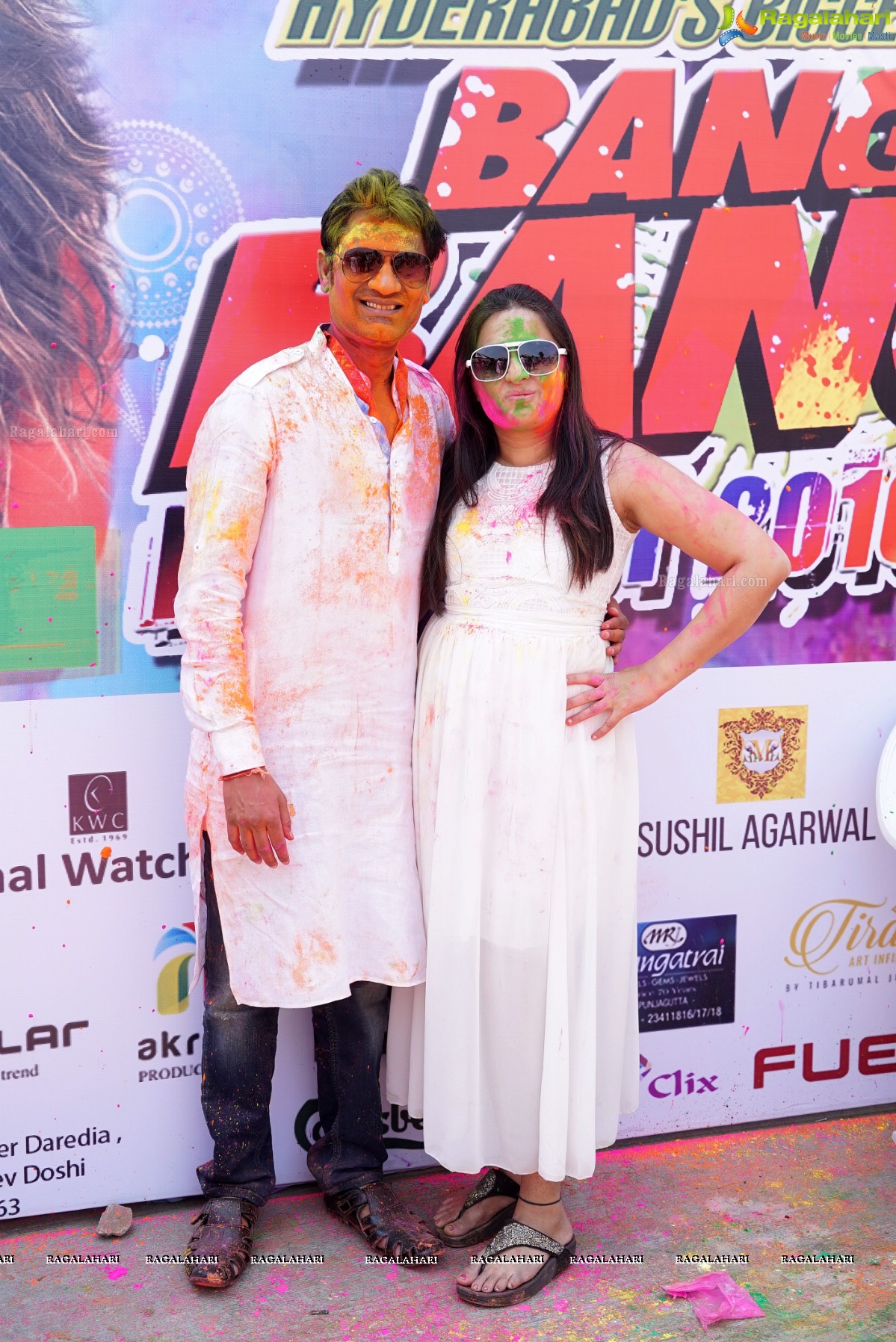 Bang Bang Holi Fest 2016 at Novotel, Hyderabad