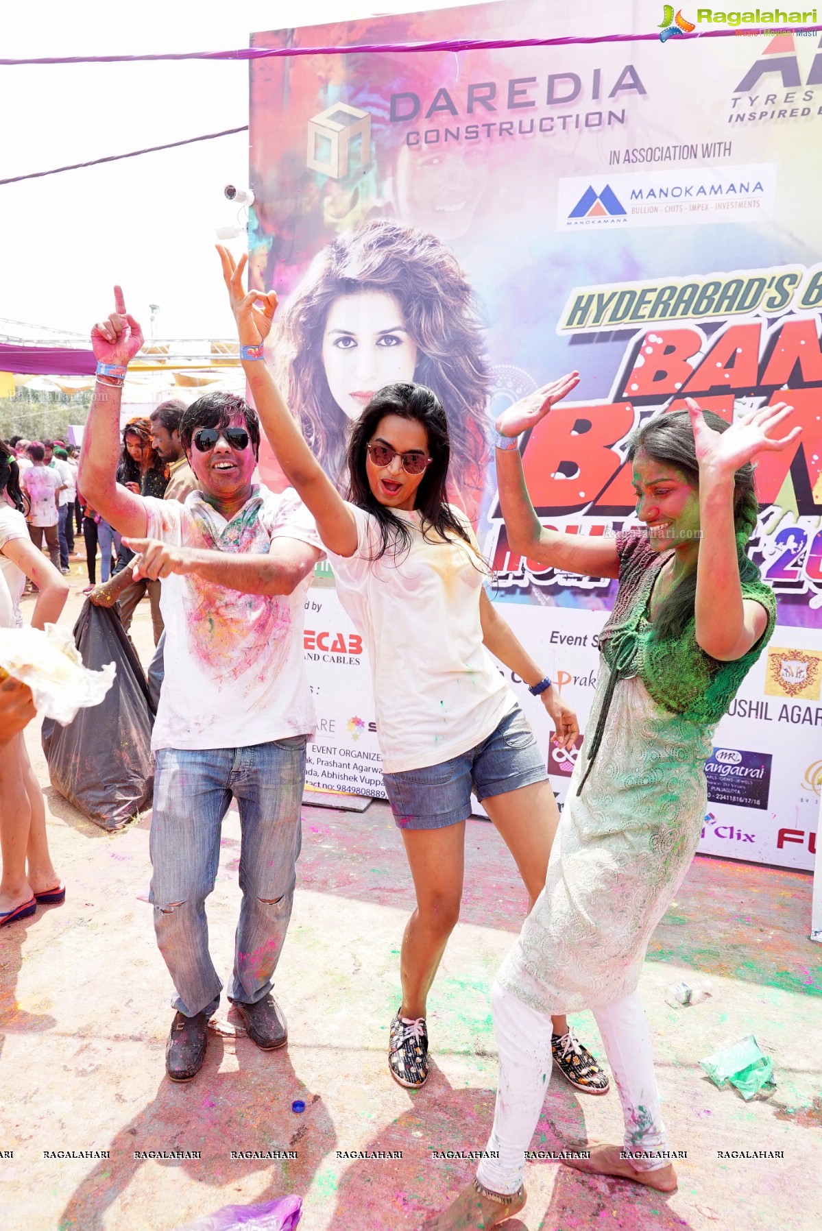 Bang Bang Holi Fest 2016 at Novotel, Hyderabad