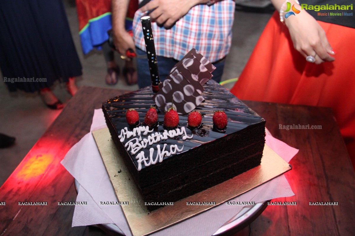 Birthday Party of Alka Khanna at Bakkyard Gastro Pub, Hitec City, Hyderabad