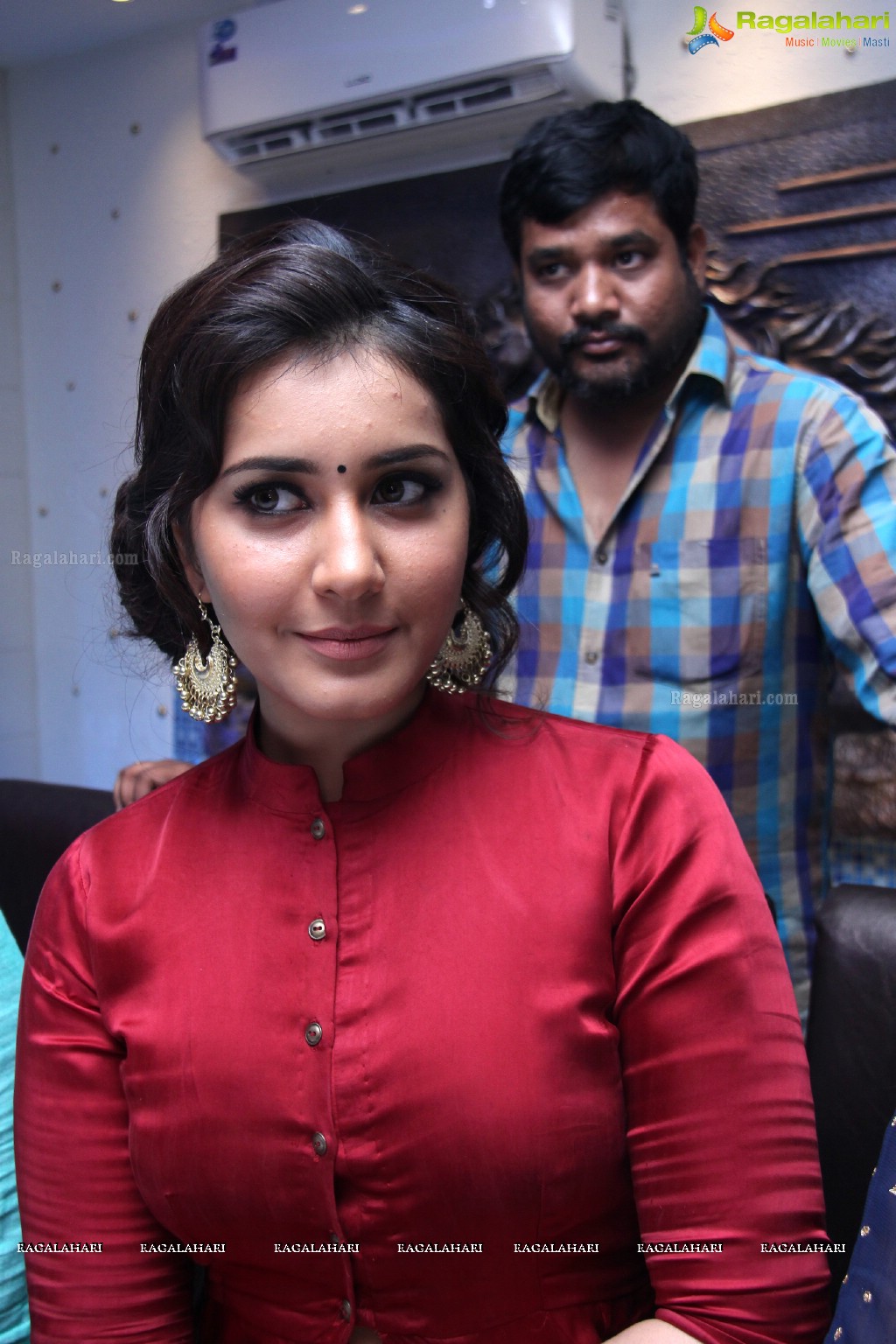 Raashi Khanna launches Bahar Cafe Restaurant at LB Nagar, Hyderabad