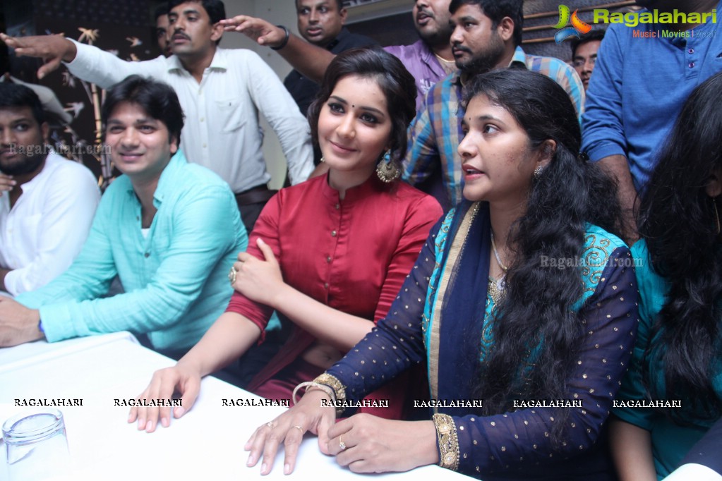 Raashi Khanna launches Bahar Cafe Restaurant at LB Nagar, Hyderabad