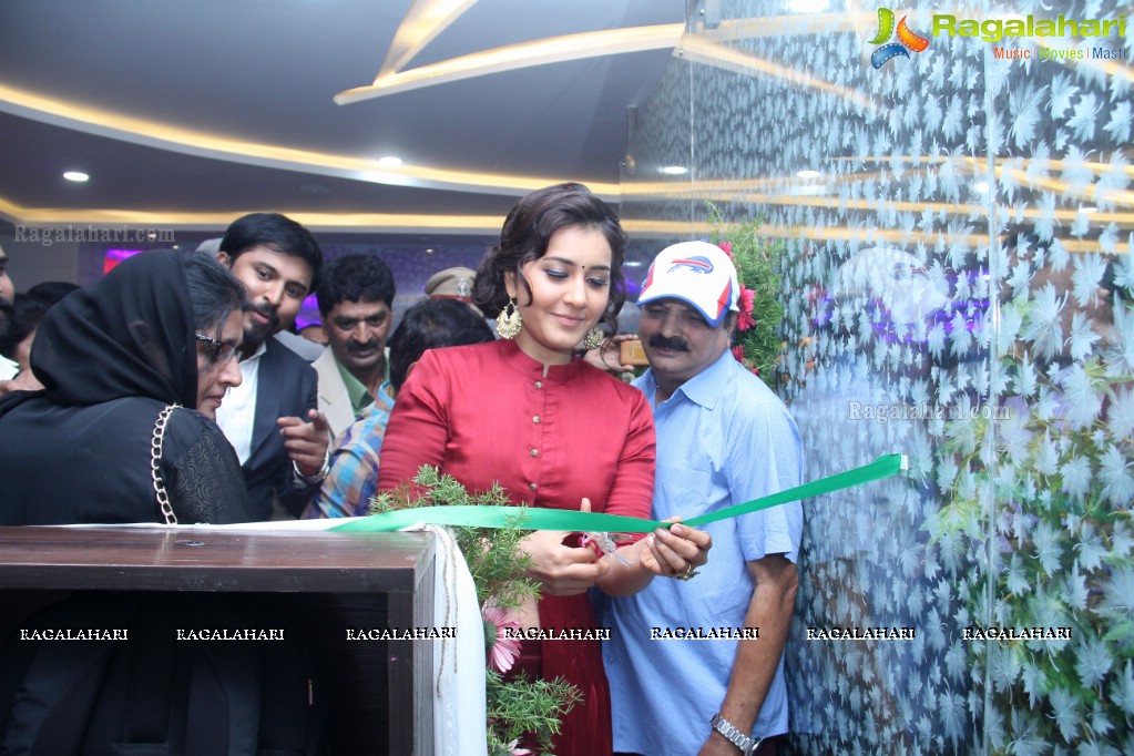 Raashi Khanna launches Bahar Cafe Restaurant at LB Nagar, Hyderabad