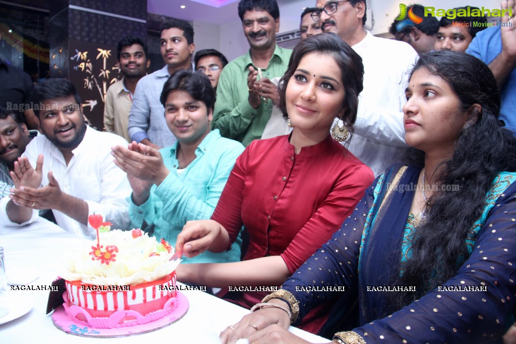 Raashi Khanna launches Bahar Cafe Restaurant at LB Nagar, Hyderabad