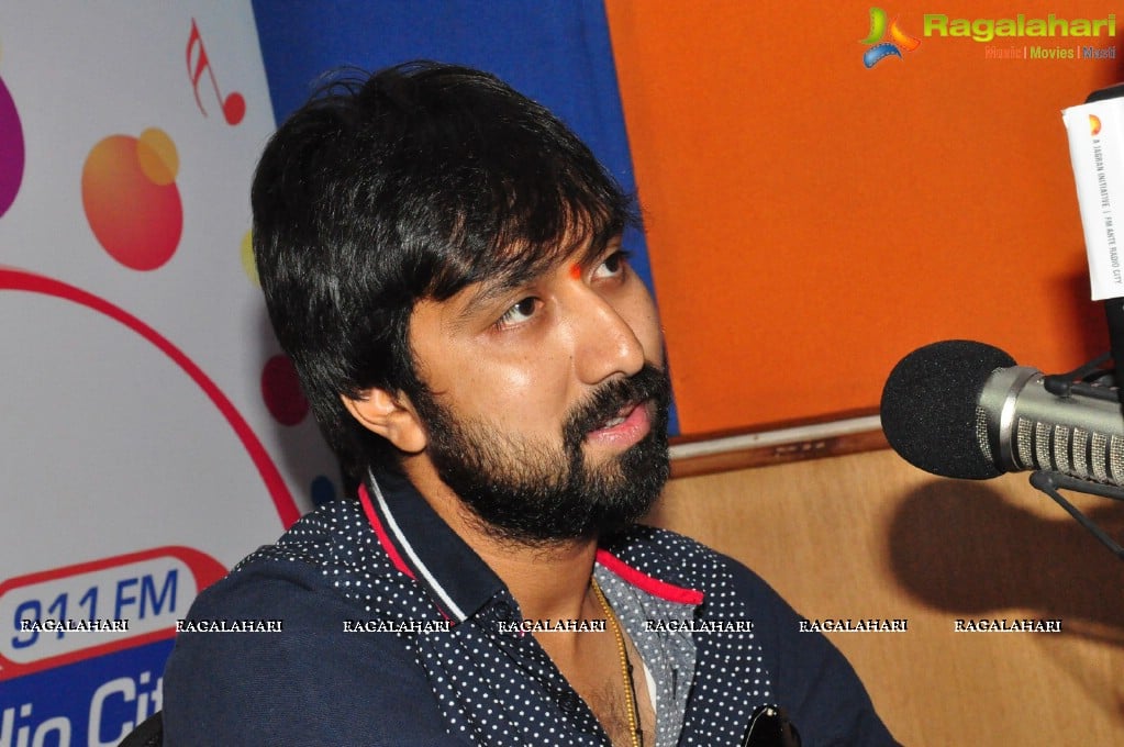 Director K. S. Ravindra (Bobby) at Radio City 91.1 FM, Hyderabad