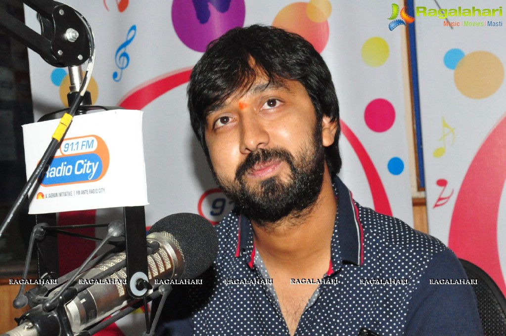 Director K. S. Ravindra (Bobby) at Radio City 91.1 FM, Hyderabad