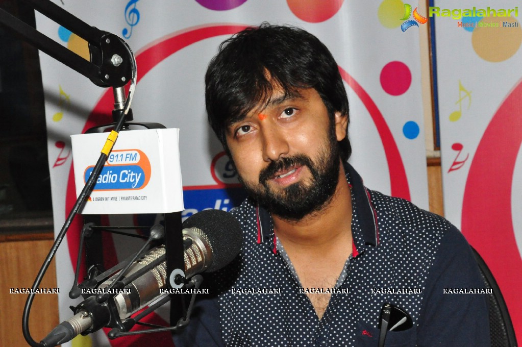 Director K. S. Ravindra (Bobby) at Radio City 91.1 FM, Hyderabad