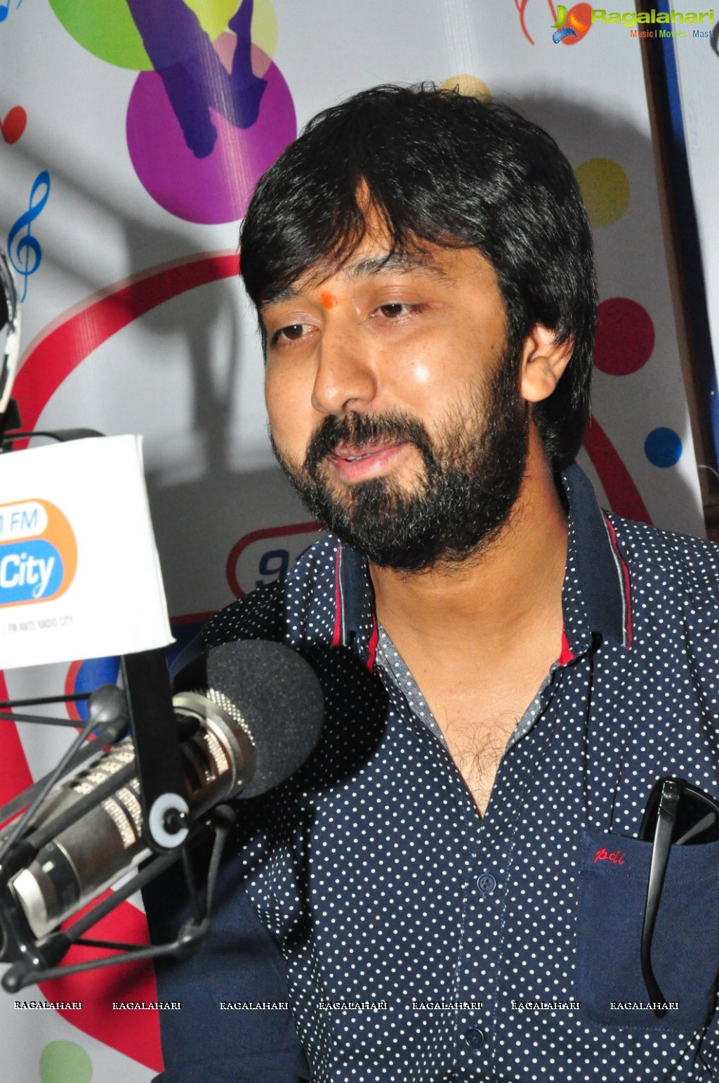 Director K. S. Ravindra (Bobby) at Radio City 91.1 FM, Hyderabad