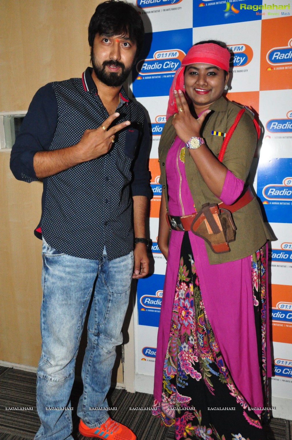 Director K. S. Ravindra (Bobby) at Radio City 91.1 FM, Hyderabad