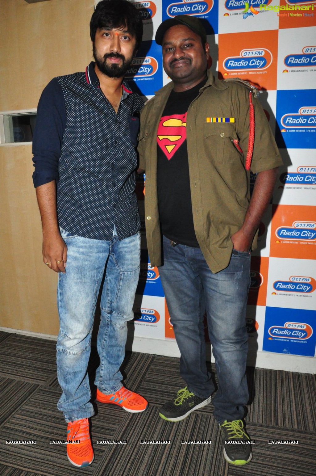 Director K. S. Ravindra (Bobby) at Radio City 91.1 FM, Hyderabad