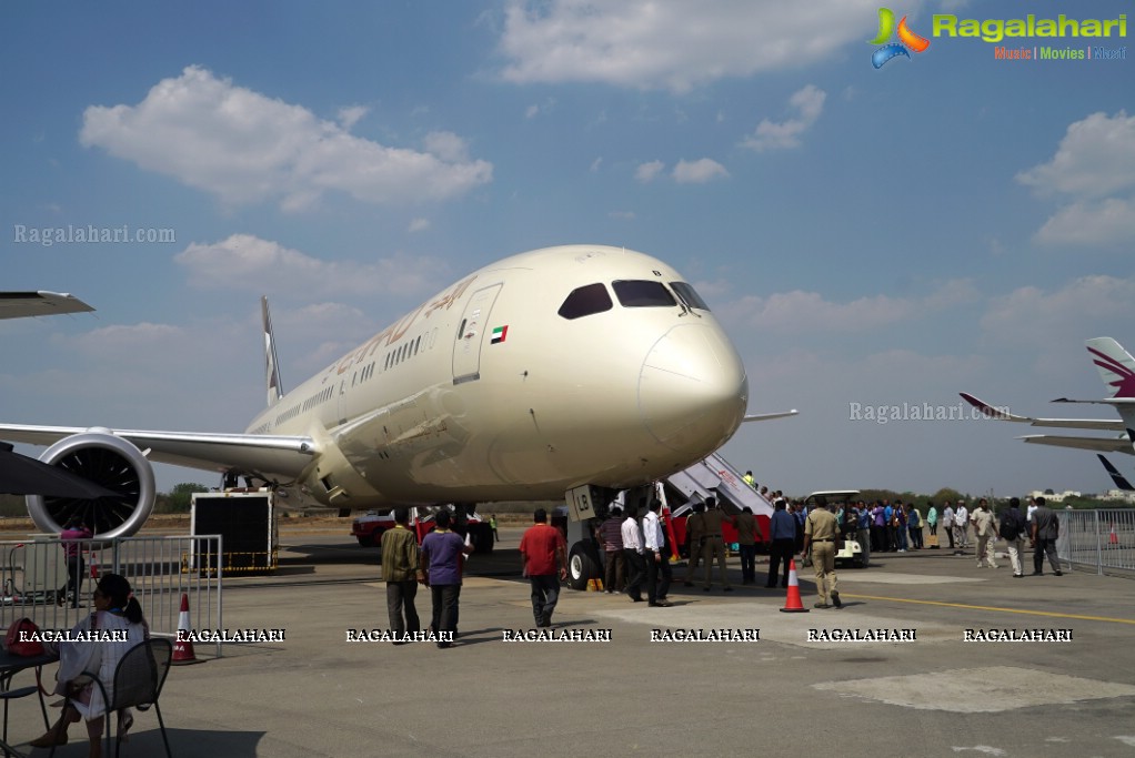 Etihad Airways Hyderabad Air Show 2016