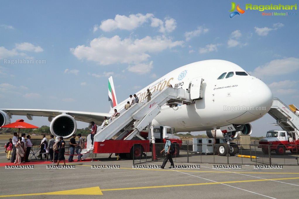 Etihad Airways Hyderabad Air Show 2016