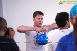 Brett Lee at F45 Training