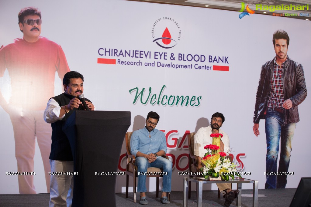 Chiranjeevi and Ram Charan thanked the Blood Donors