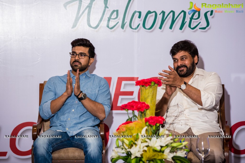 Chiranjeevi and Ram Charan thanked the Blood Donors