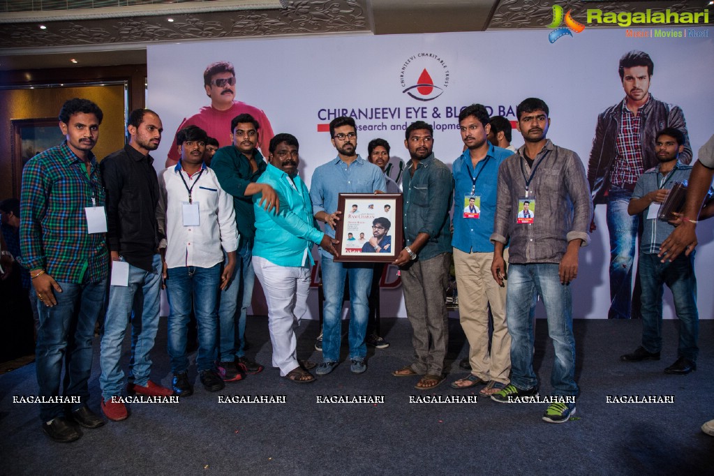 Chiranjeevi and Ram Charan thanked the Blood Donors