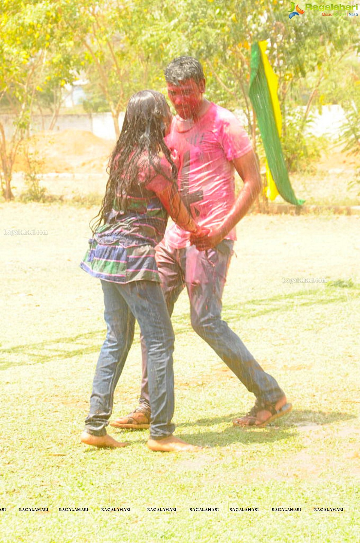 Hyderabad Biggest Holi 2016 by Chocolate Boy at Papyrusport Resort