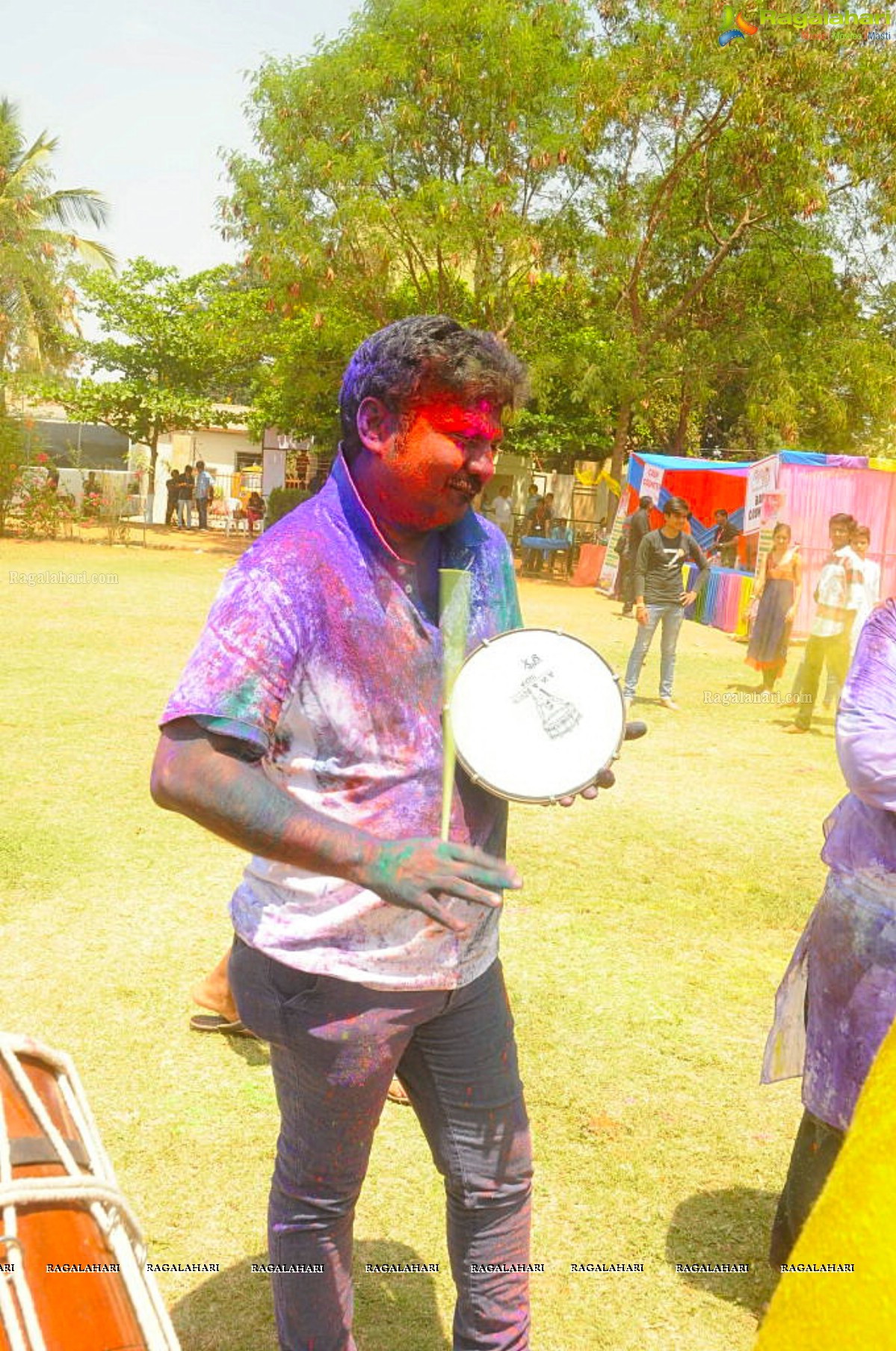 Hyderabad Biggest Holi 2016 by Chocolate Boy at Papyrusport Resort