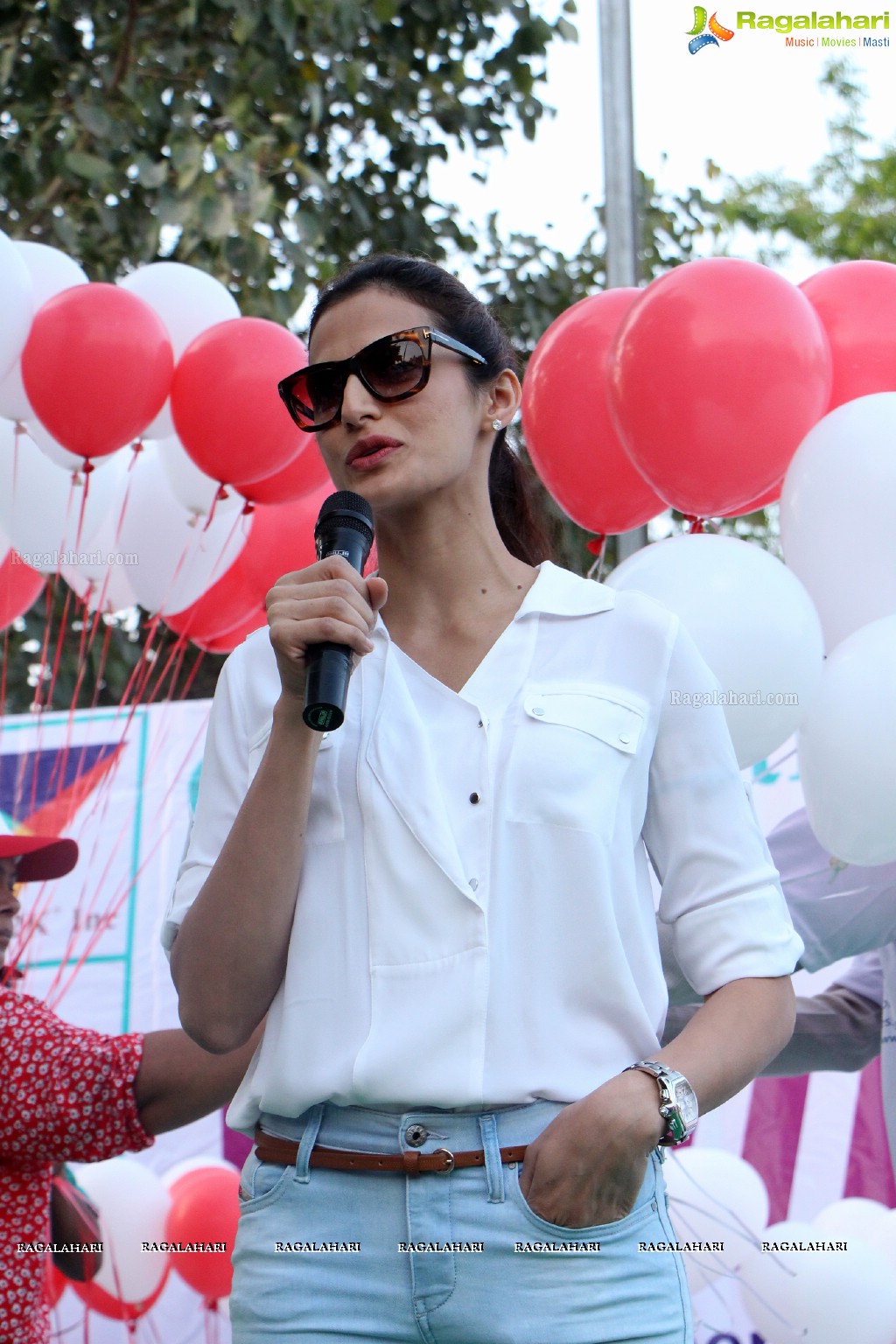 Health Minister Laxma Reddy flagged off COWE Walkathon, Hyderabad