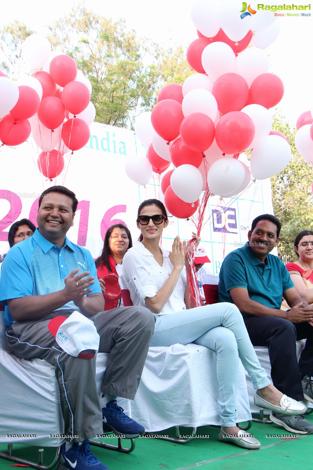 Health Minister Laxma Reddy flagged off COWE Walkathon, Hyderabad