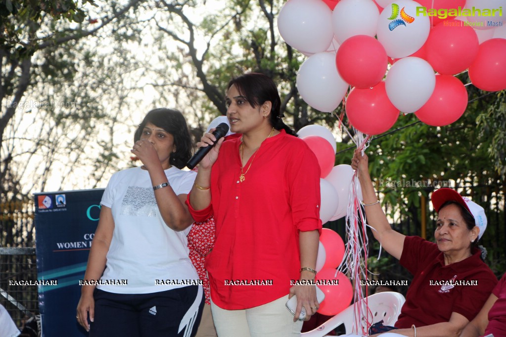 Health Minister Laxma Reddy flagged off COWE Walkathon, Hyderabad