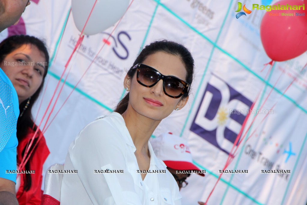 Health Minister Laxma Reddy flagged off COWE Walkathon, Hyderabad