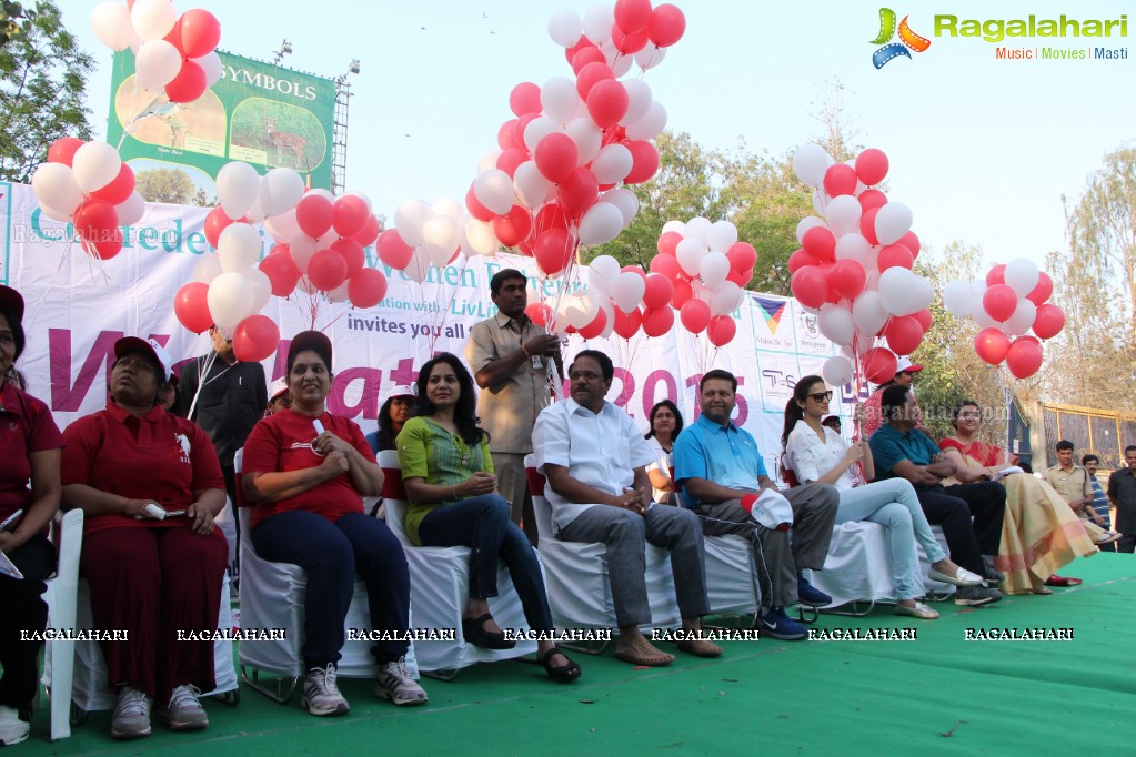 Health Minister Laxma Reddy flagged off COWE Walkathon, Hyderabad