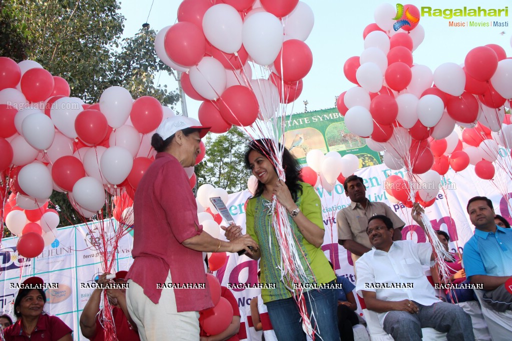Health Minister Laxma Reddy flagged off COWE Walkathon, Hyderabad