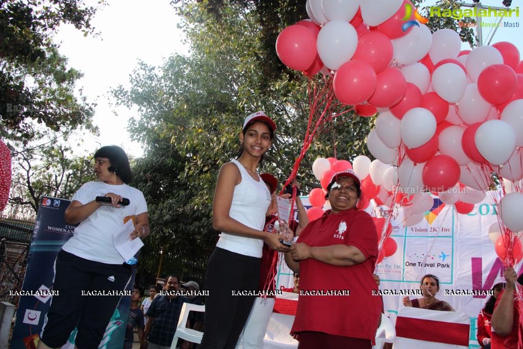 Health Minister Laxma Reddy flagged off COWE Walkathon, Hyderabad