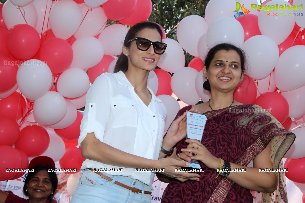 Health Minister Laxma Reddy flagged off COWE Walkathon, Hyderabad