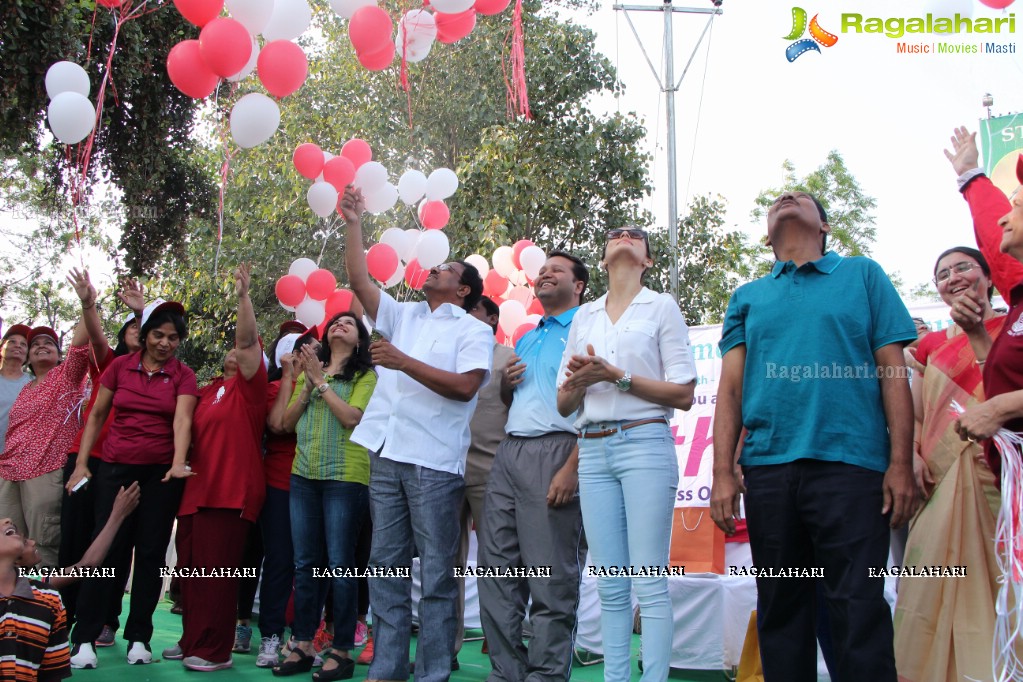 Health Minister Laxma Reddy flagged off COWE Walkathon, Hyderabad