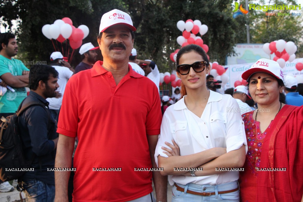 Health Minister Laxma Reddy flagged off COWE Walkathon, Hyderabad