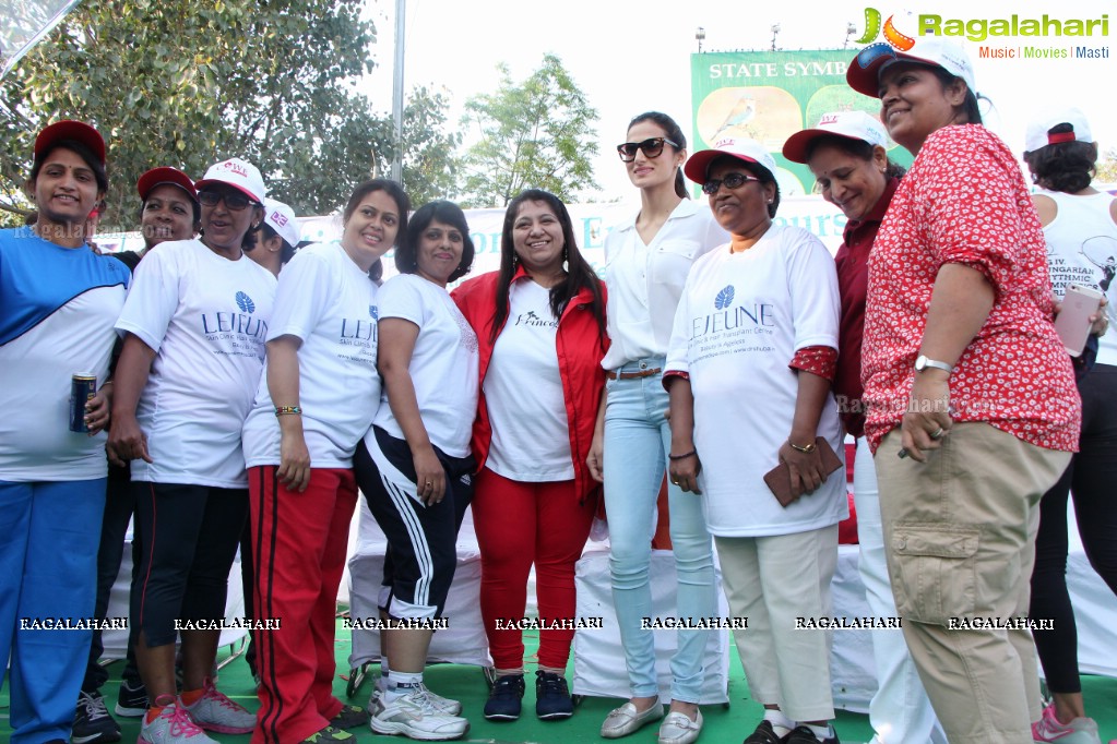 Health Minister Laxma Reddy flagged off COWE Walkathon, Hyderabad