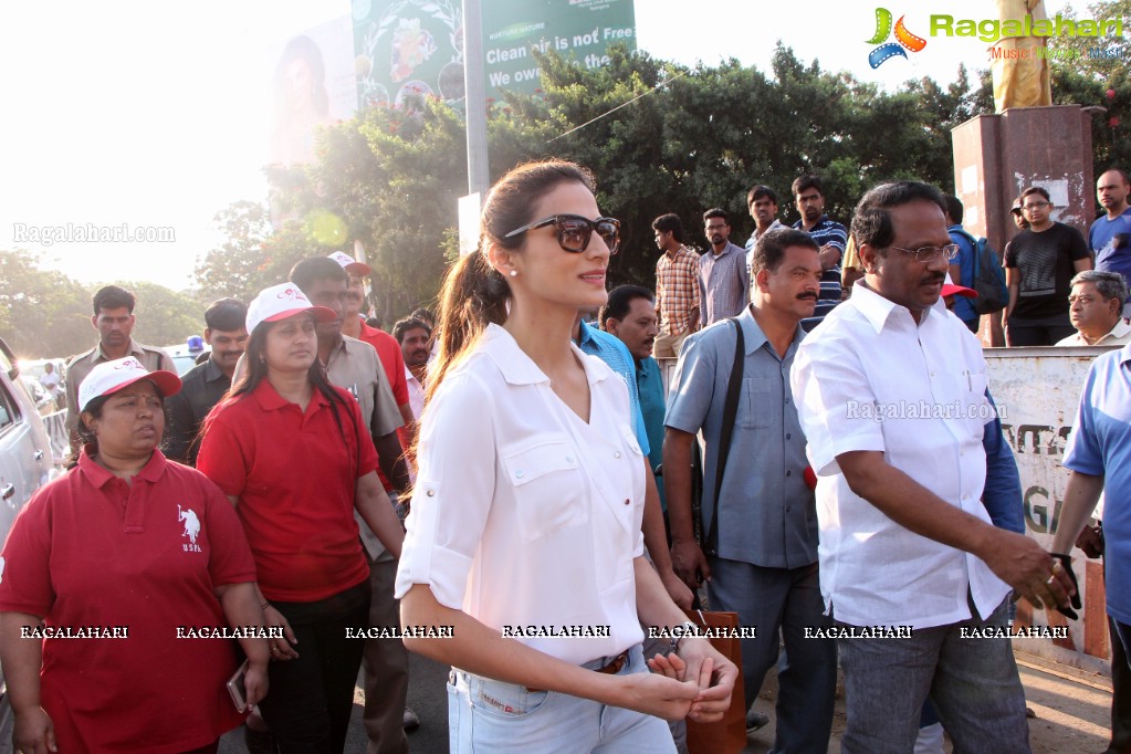 Health Minister Laxma Reddy flagged off COWE Walkathon, Hyderabad